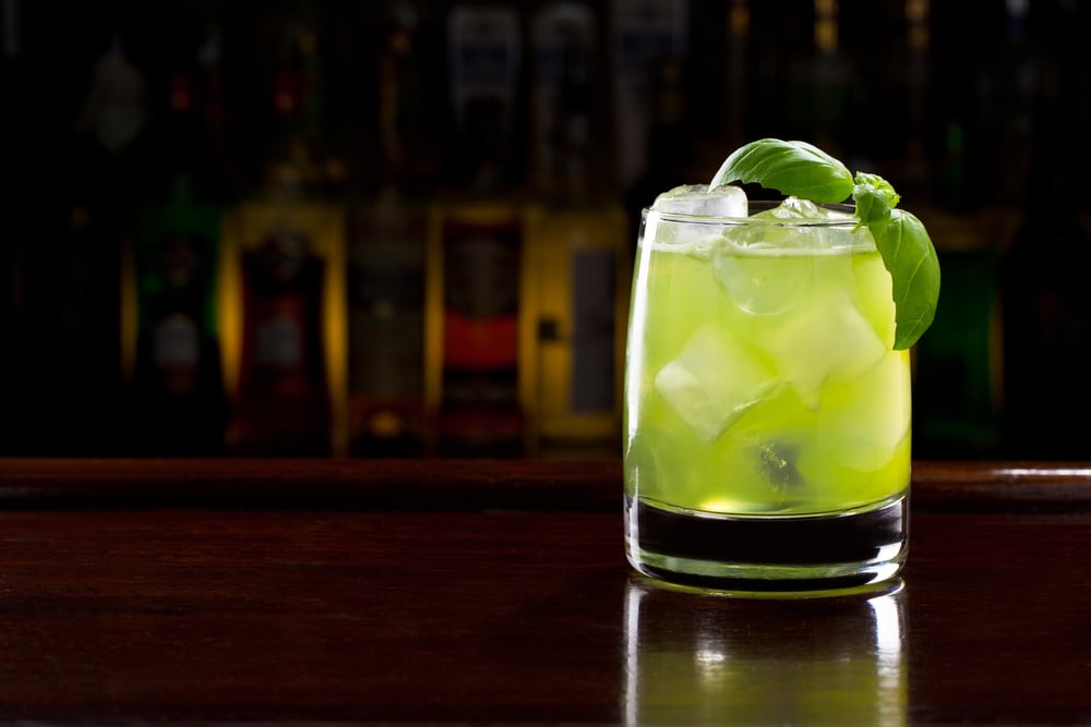 Gin Basil Smash
