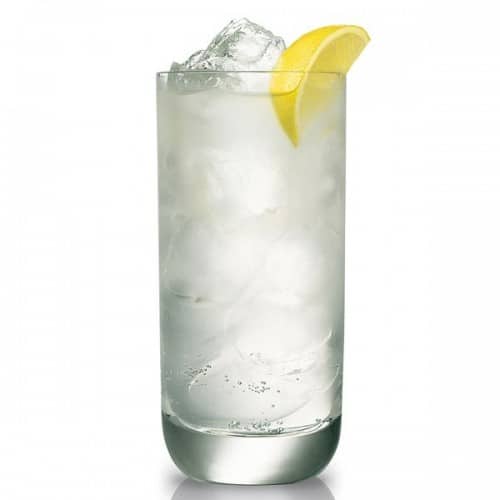 Un verre de gin fizz