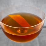 Un Diplomate Cocktail, à base de vermouth et marasquin