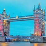 Le Tower Bridge aux couleurs du Royaume-Uni