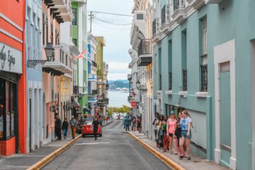 Une rue de Porto Rico