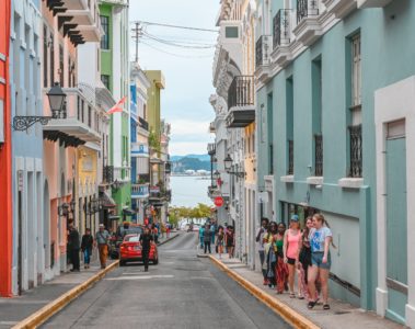 Une rue de Porto Rico