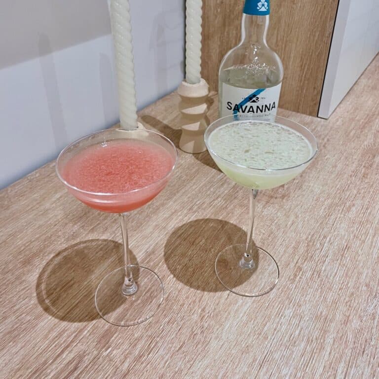 Un Bitter Daiquiri au Campari et un Daiquiri classique