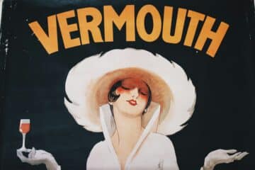 Une affiche promotionnelle pour du vermouth
